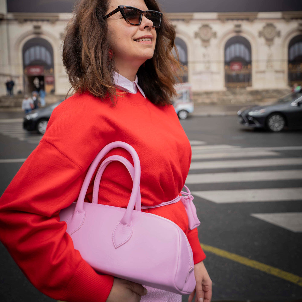 Sac Teckel en cuir recyclé – Création artisanale