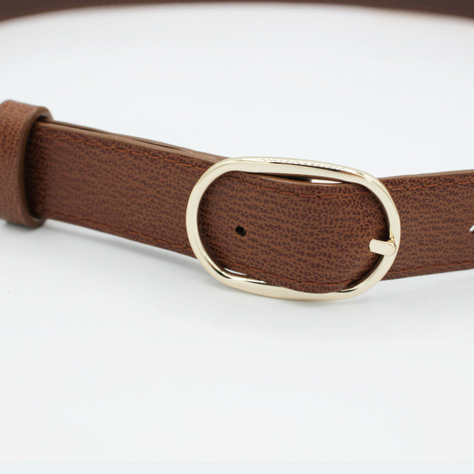 La ceinture en cuir 2 couleurs
