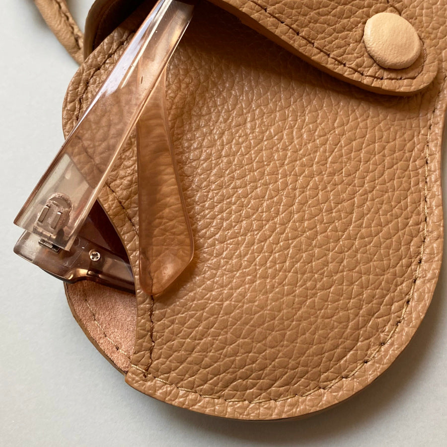 tanleathersunglassescase