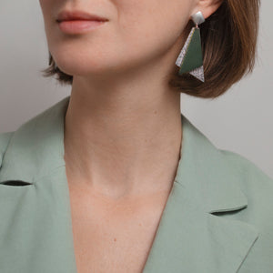 Boucles d’oreilles géométriques – Élégance moderne et minimaliste