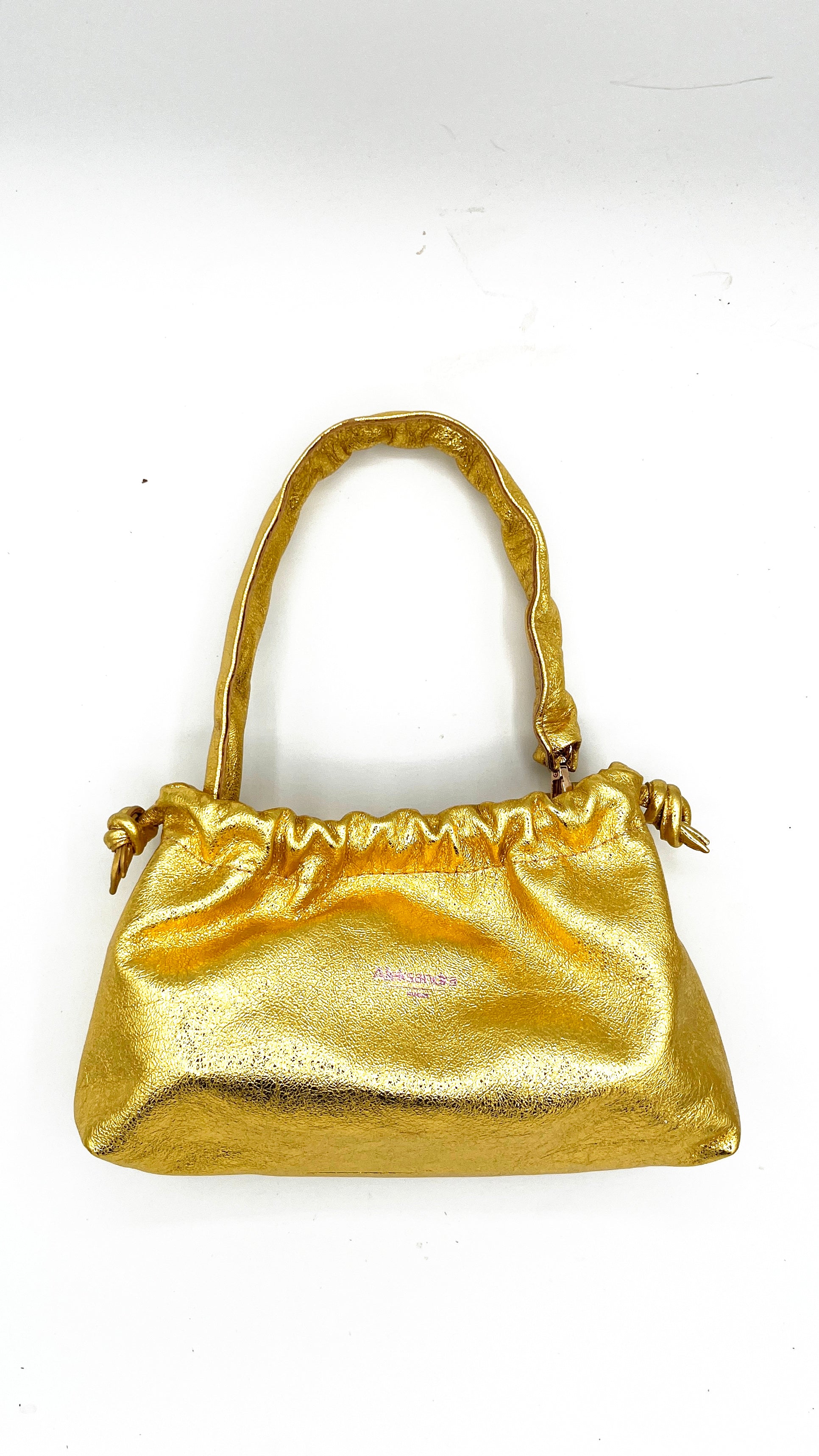  Ravioli » – Sac fait main en cuir d’agneau souple et luxueux