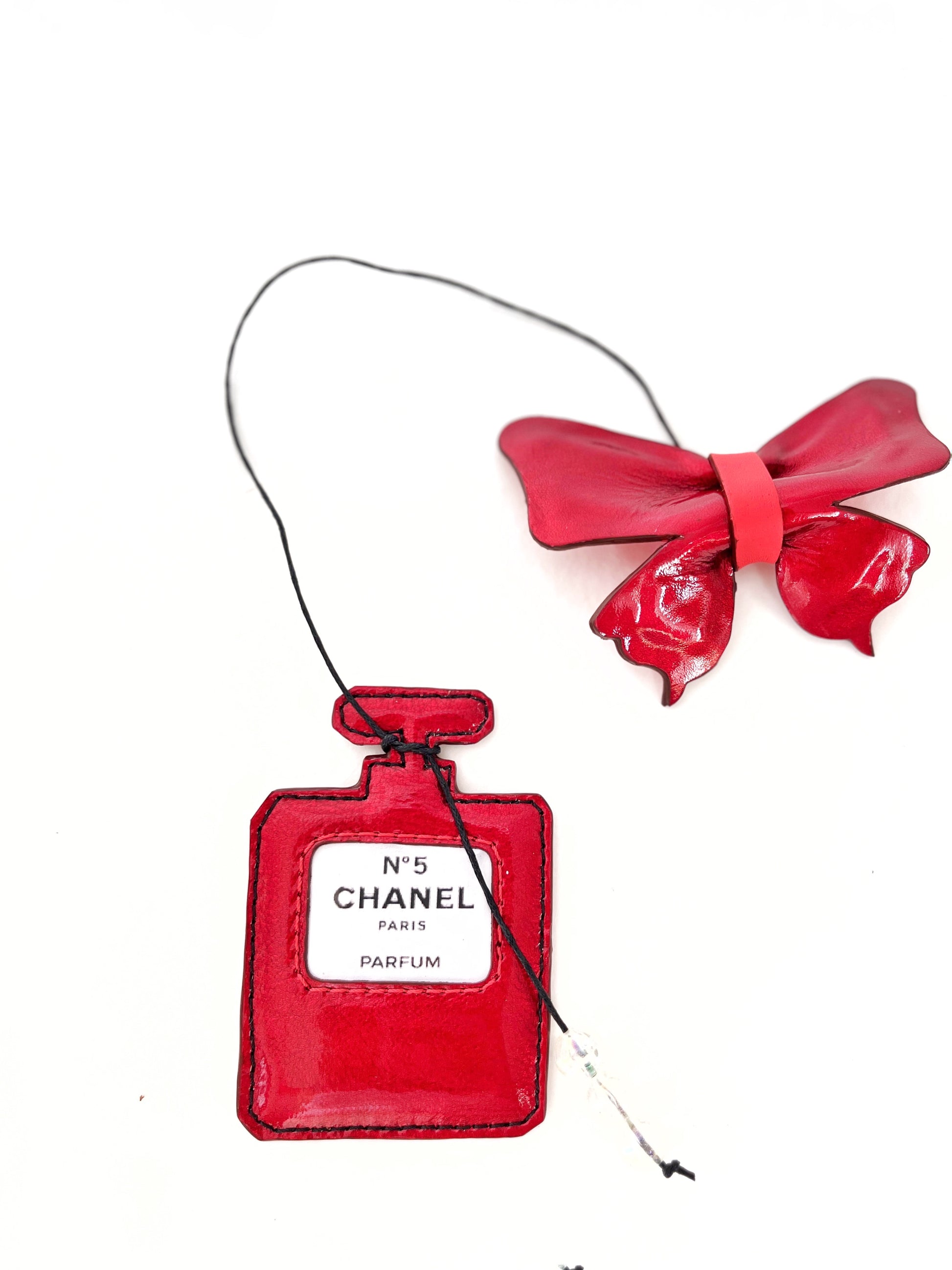 Bijou de sac cuir – Flacon de parfum inspiré Coco Chanel