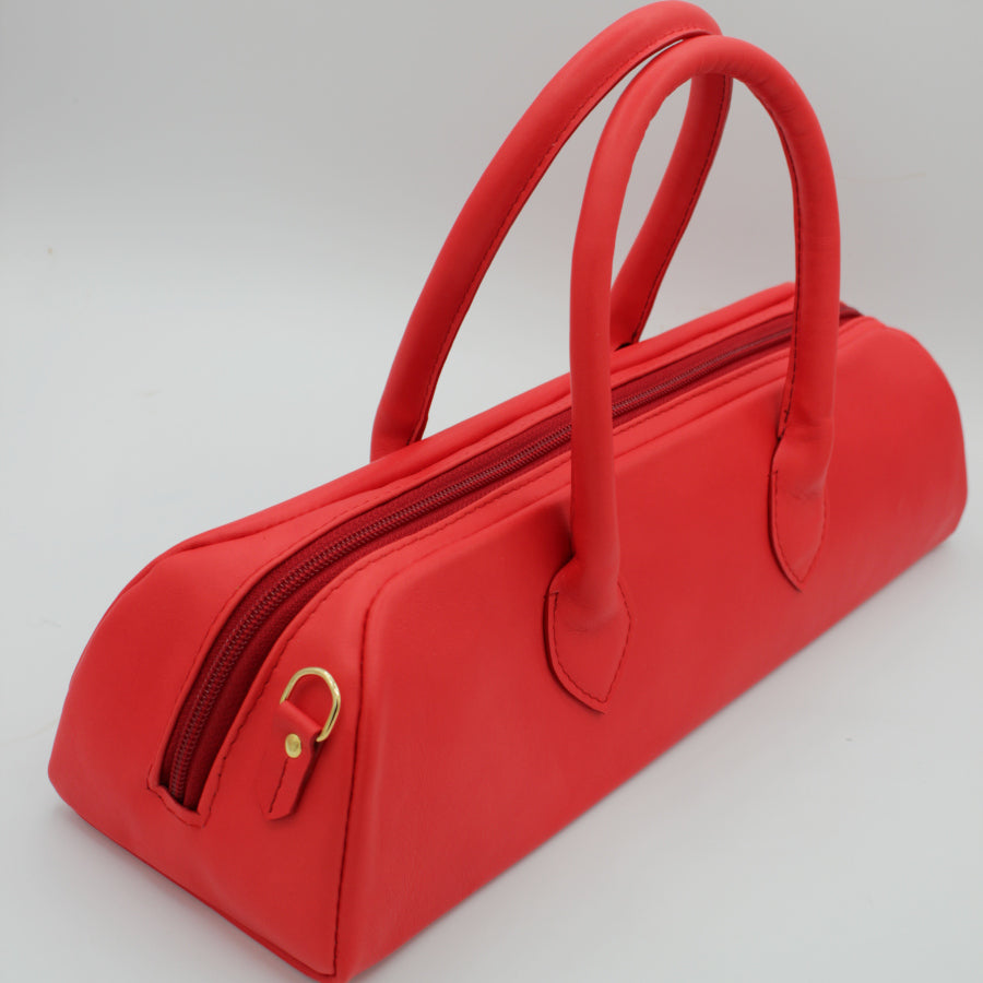 Sac Teckel en cuir recyclé – Création artisanale